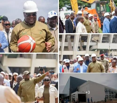 RDC-Sports:Tshisekedi visite les sites de IX jeux de la francophonie à Kinshasa
