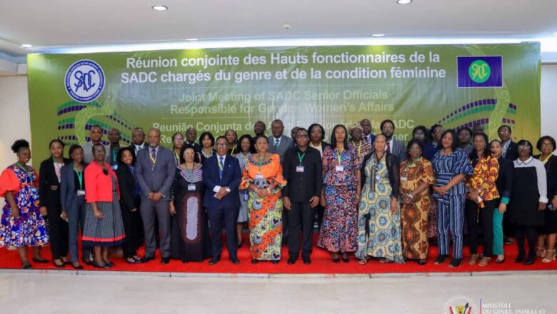 RDC-Diplomatie:Ouverture de la réunion des ministres en charge du genre de la SADC  du 30 mai au 02 juin 2023 à Kinshasa