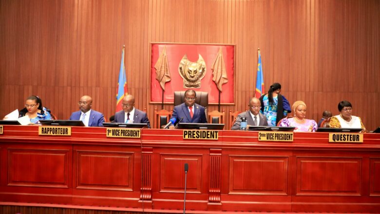 RDC-Parlement:Le Sénat clôture sa session de Mars