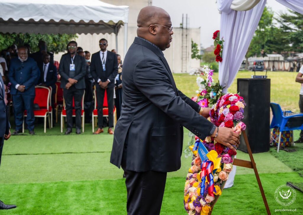 RDC-Nécrologie: Félix Tshisekedi a rendu un dernier hommage au Docteur Gérard Kabamba