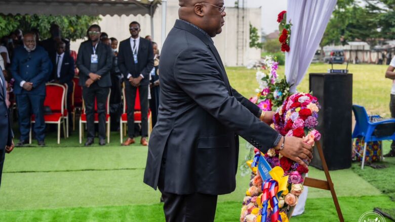 RDC-Nécrologie: Félix Tshisekedi a rendu un dernier hommage au Docteur Gérard Kabamba