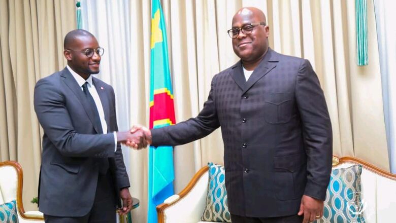 RDC-Politique:Félix Tshisekedi a échangé avec Martens Bilongo et Bismarck Biyombo à l’OUA
