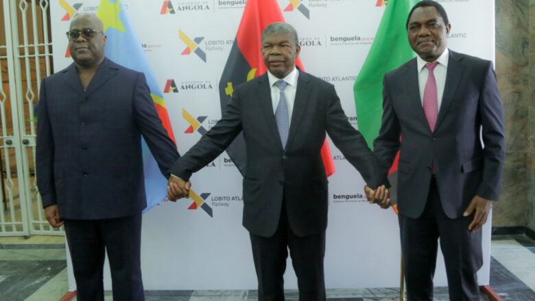 RDC-Diplomatie:Inauguration d’un nouveau corridor ferroviaire pour l’exportation des minerais entre la RDC, la Zambie et l’Angola