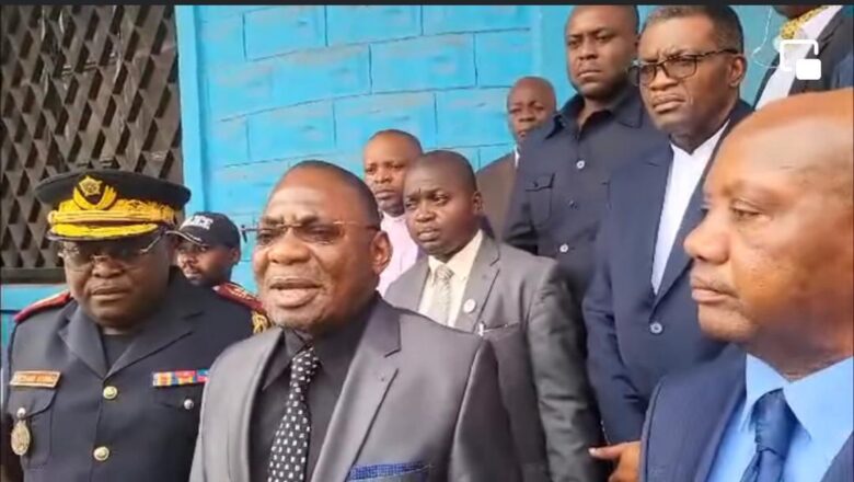 RDC-Justice:Je suis venu surtout m’enquérir pour savoir qui sont ces magistrats qui se permettent de libérer ce genre des malfaiteurs (Firmin Mvonde)
