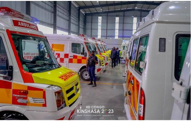 RDC-Sports: 9ès Jeux de la Francophonie, le Comité national doté de 40 ambulances pour les urgences