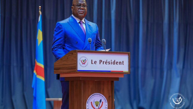 RDC-Justice:Felix Tshisekedi lance la première formation de 2500 magistrats de la promotion « Etat de droit »