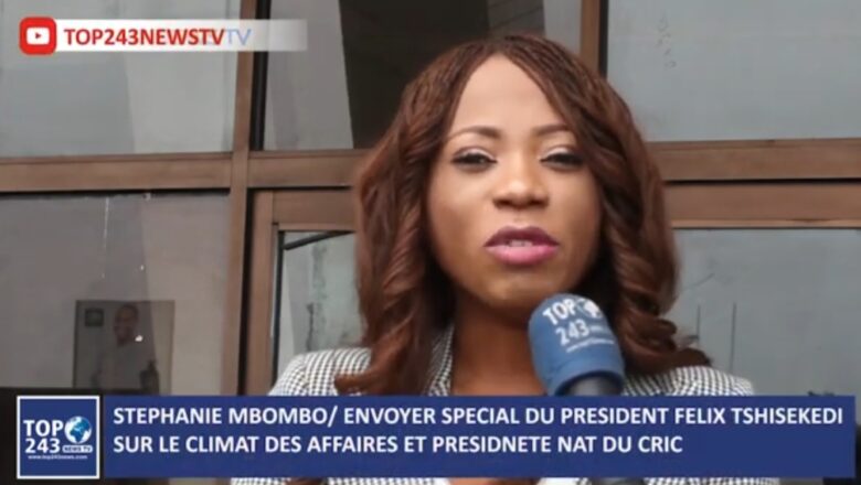 RDC: Assassinat de Chérubin Okende, l’envoyée spéciale du Chef de l’Etat, Stéphanie Mbombo regrette la disparition d’un homme d’Etat