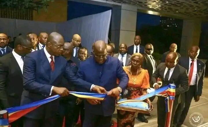 RDC-Business:Félix Tshisekedi a inauguré le nouvel hôtel Hilton Kinshasa