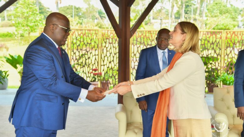 RDC-Diplomatie:Félix Tshisekedi reçoit les lettres de creance des nouveaux ambassadeurs accrédité en RDC