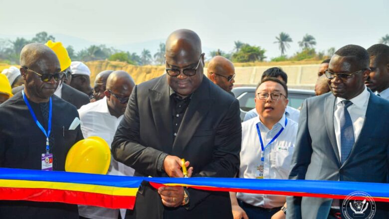 RDC-Economie: Félix Tshisekedi a inauguré la 1ere usine de fabrication carreaux et faïence à maluku