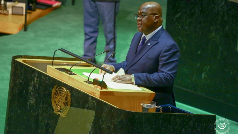 USA:Félix Tshisekedi prendra la parole à New- York à la 79 ème Assemblée générale de l’ONU ce mercredi