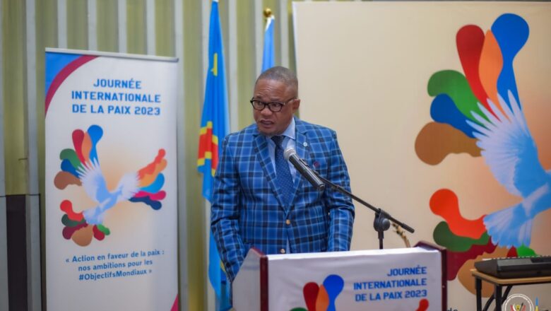 RDC: »Le développement ne peut se concevoir sans la paix et la sécurité qui demeurent des éléments essentiels pour l’essor social et économique de toute nation » (Peter Kazadi)