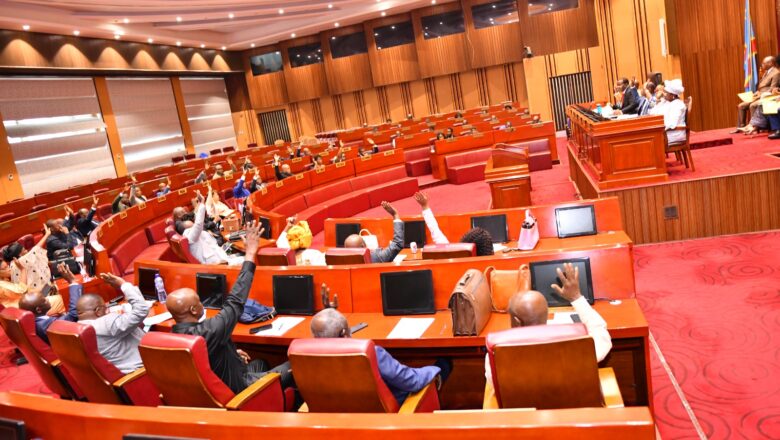 RDC:5 projets de loi de ratification ont été votés ce jeudi au sénat