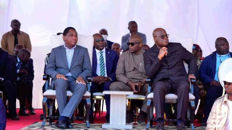 RDC:Felix Tshisekedi et Hakainde ont lancé les travaux de construction du pont luapula