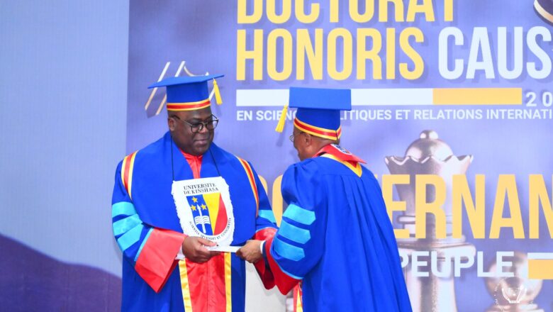 RDC: Félix Tshisekedi docteur Honoris Causa à L’UNIKIN