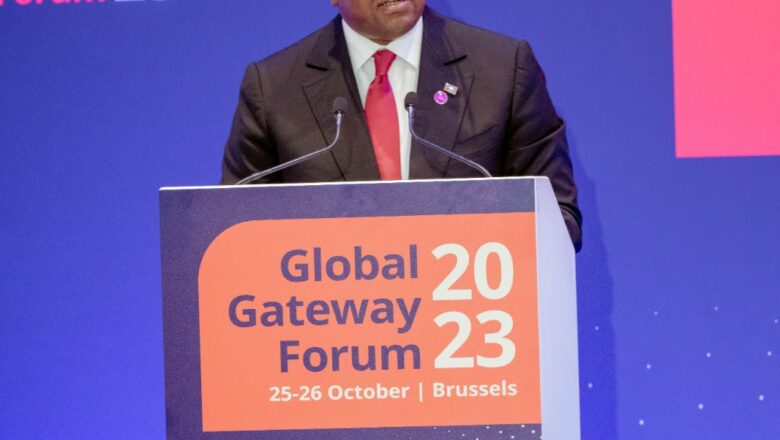 Belgique:Forum Global Gateway 2023,Sama Lukonde présente la RDC comme »Pays solution »