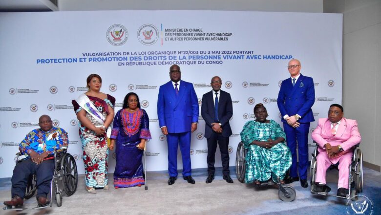 RDC: Félix Tshisekedi a honoré les personnes vivant avec handicap