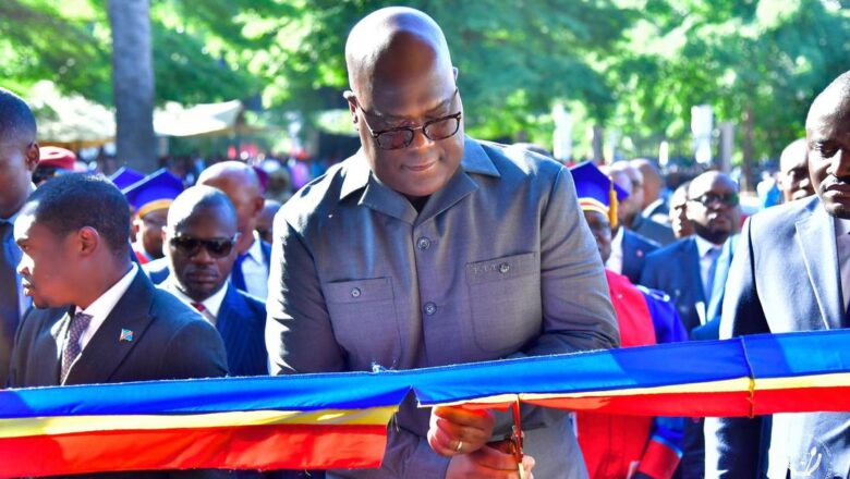 RDC: Le président de la République dote l’INBTP NGaliema des trois nouveaux bâtiments