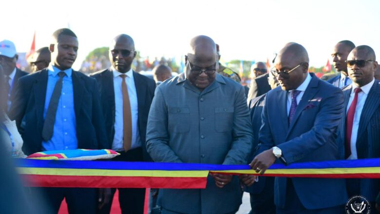 RDC: Félix Tshisekedi lance officiellement la station électrique de Kinsuka