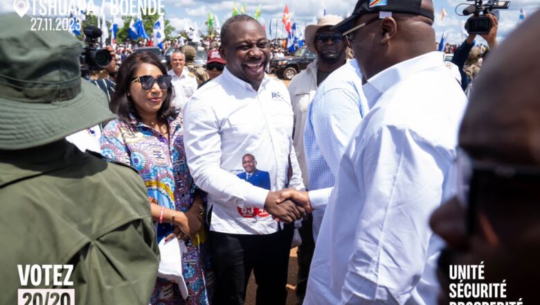 RDC:La présence du Président Félix Tshisekedi à Boende est un pari gagné pour Guy Loando