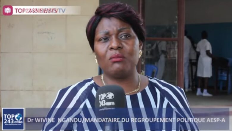 RDC: Pourquoi je postule ?Dr Wivine Ngandu explique !