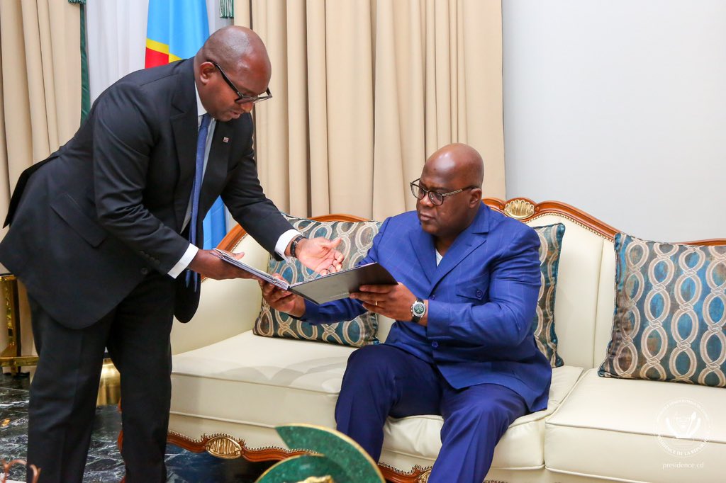 RDC:Urgent Sama Lukonde presente sa démission à Félix Tshisekedi