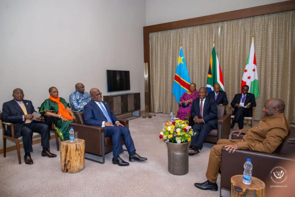 RDC:Crise sécuritaire dans l’Est au centre d’une tripartite RDC-Burundi-RSA ouverte ce dimanche à Addis-Abeba