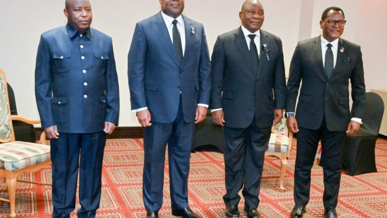 Namibie:Situation d’insécurité à l’Est au centre d’une réunion sur la RDC en marge des obsèques du Président Geingob.
