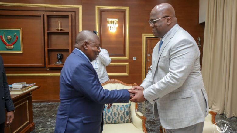 RDC:La situation sécuritaire dans l’Est de la RDC au centre d’échange entre Félix Tshisekedi et Simon Kimbangu