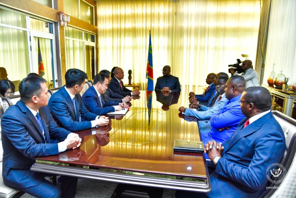 RDC:Félix Tshisekedi a présidé la cérémonie de la signature du 5ème avenant au contra minier chinois