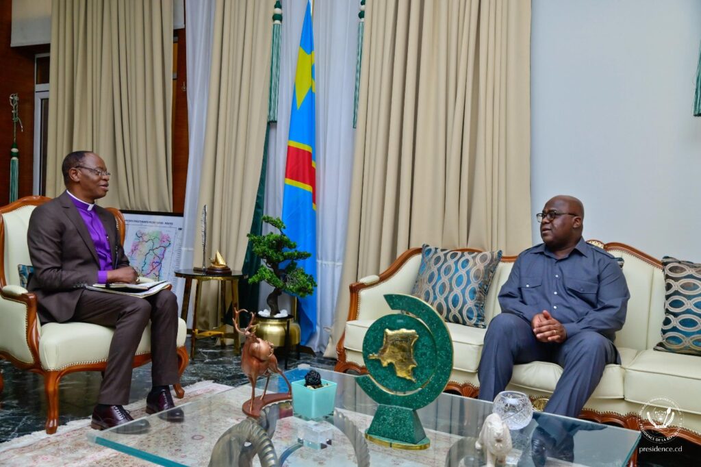RDC:Évaluation sur le bon fonctionnement du Sénat au centre d’échange entre Félix Tshisekedi et le PHD Sanguma T.Mossai