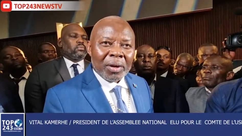 RDC:Vital Kamerhe élu candidat président de l’Assemblée nationale de l’USN