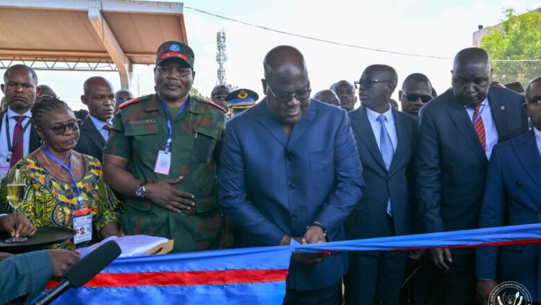 RDC:Félix Tshisekedi inaugure les trains du service national à Lubumbashi
