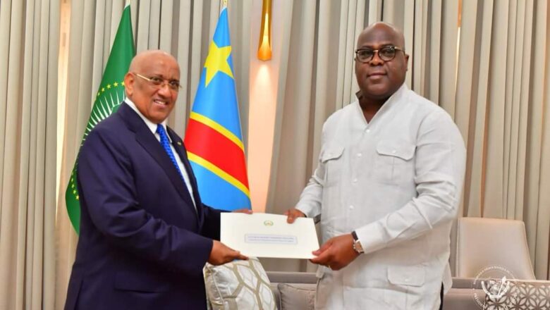 RDC:Le président de la République a recu un émissaire de son homologue Djiboutien