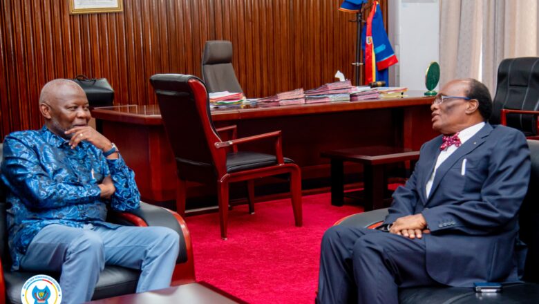 RDC:Mise en place du bureau définitif du Sénat Pascal Kinduelo chez le Pr Vital Kamerhe