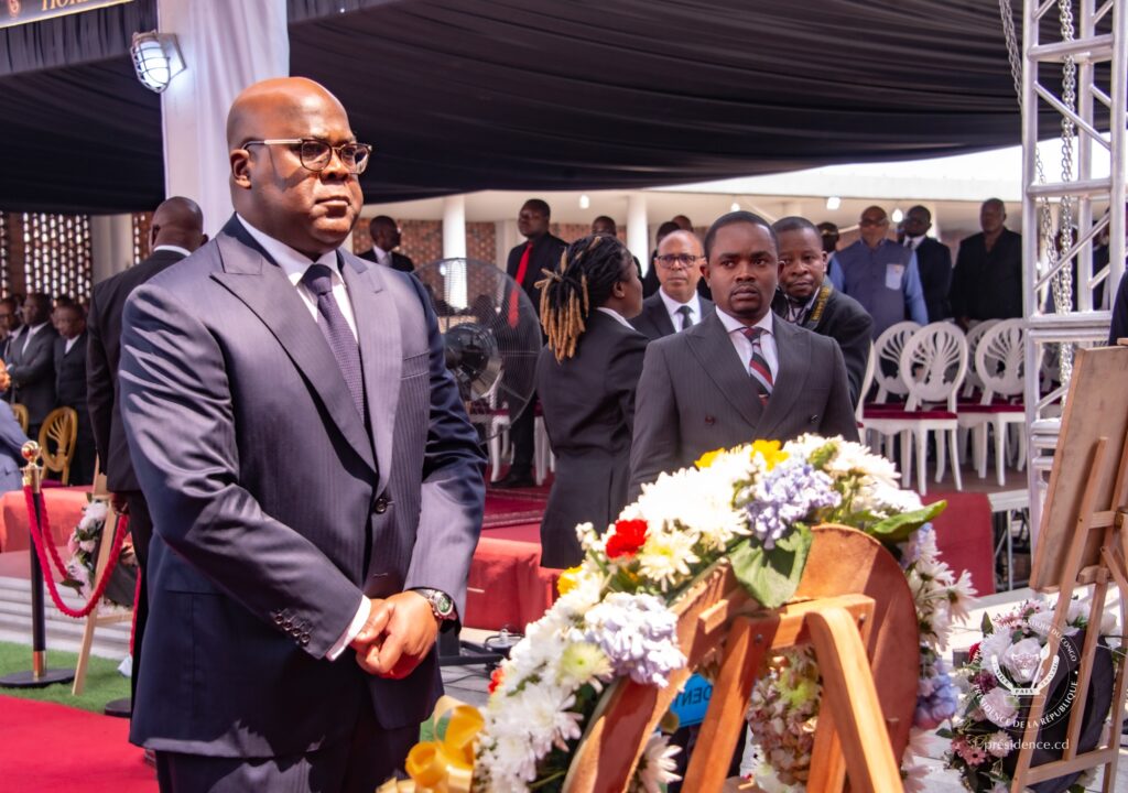 RDC:Félix Tshisekedi a rendu un dernier hommage à Bofassa Djema