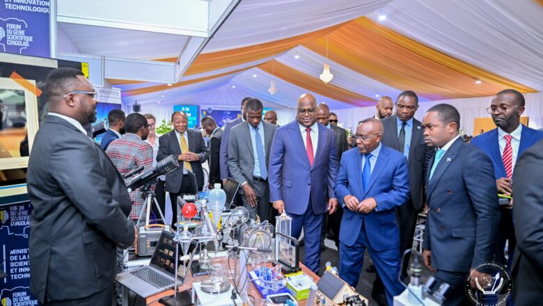 RDC:Félix Tshisekedi s’engage à améliorer le financement de la recherche scientifique et de l’innovation technologique