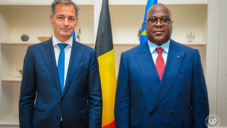 USA:Félix Tshisekedi s’est entretenu avec Alexander de Croo et Bill Gates