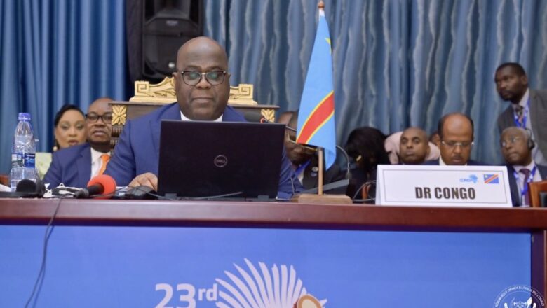 Burundi:Félix Tshisekedi prend part à la cérémonie officielle d’ouverture du 23ème sommet du COMESASummit2024