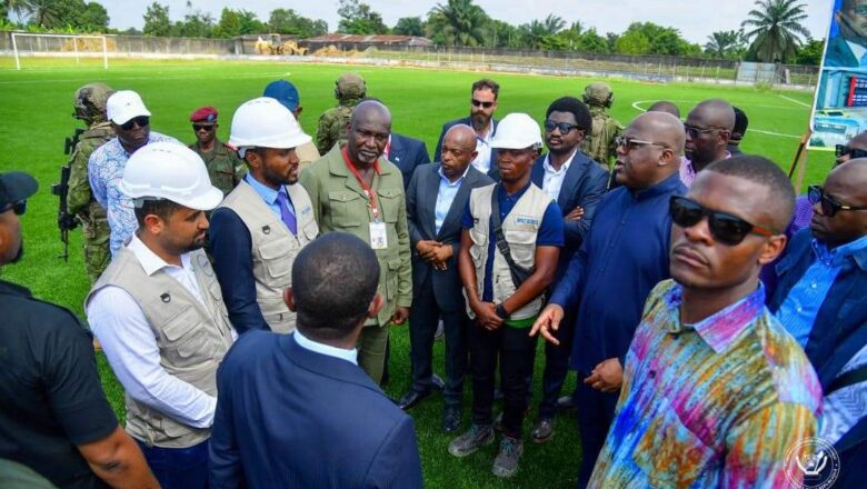 RDC:Le Chef de l’État Félix Tshisekedi a inspecté les grands chantiers de Kisangani