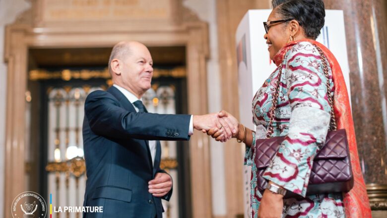 Allemagne:Conférence de Hambourg Judith Suminwa représente Félix Tshisekedi pour un développement durable de la planète