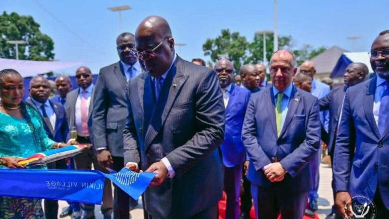 RDC:Félix Tshisekedi a inauguré le plus grand hub d’entrepreneuriat et d’innovation du Pays ce jeudi