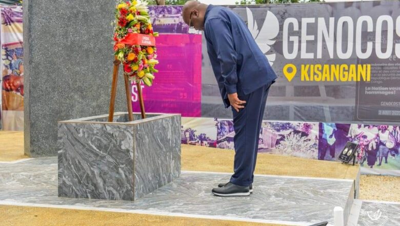 RDC:Félix Tshisekedi rend hommage aux victimes du GENOCOST et lance l’opération d’indemnisation aux survivants