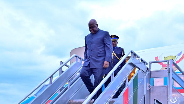 Burundi:Félix Tshisekedi est arrivé à Bujumbura pour participer au 23ème sommet du COMESA