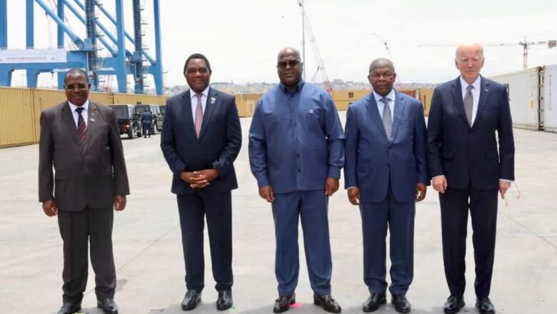 Angola:Questions d’intérêt commercial au centre de la visite de Joe Biden,Félix Tshisekedi, João Lourenço,  Hichilema et le vice-président de la Tanzanie au corridor de Lobito