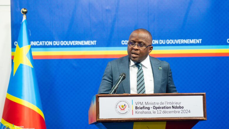 RDC:L’opération NDOBO nous devons collaborer avec tout le monde afin d’assurer la sécurité de la population et son bien dixit Jacquemain Shabani