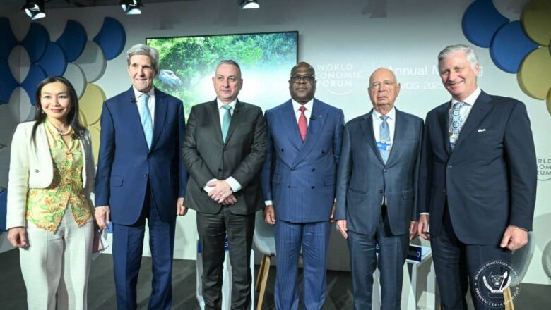 Suisse: Tshisekedi annonce la création du Couloir vert Kivu-Kinshasa à Davos