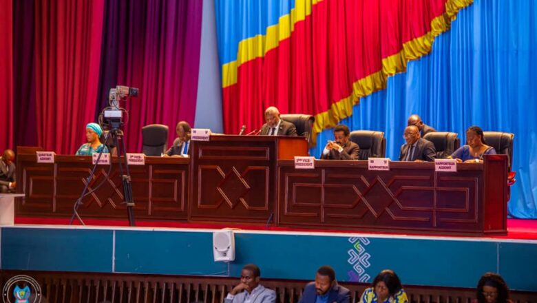 RDC:Les deux chambres du parlement adoptent à l’unanimité leurs recommandations sur la sortie de crises dans l’Est du pays