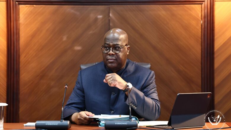 RDC:Dégradation de la situation sécuritaire dans la partie Est du Pays au centre de la 35e conseil des ministres qu’à présidé Félix Tshisekedi