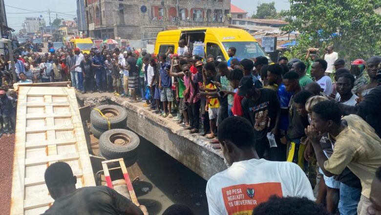 Kinshasa:Des blessés dans un accident de circulation à Braumbu